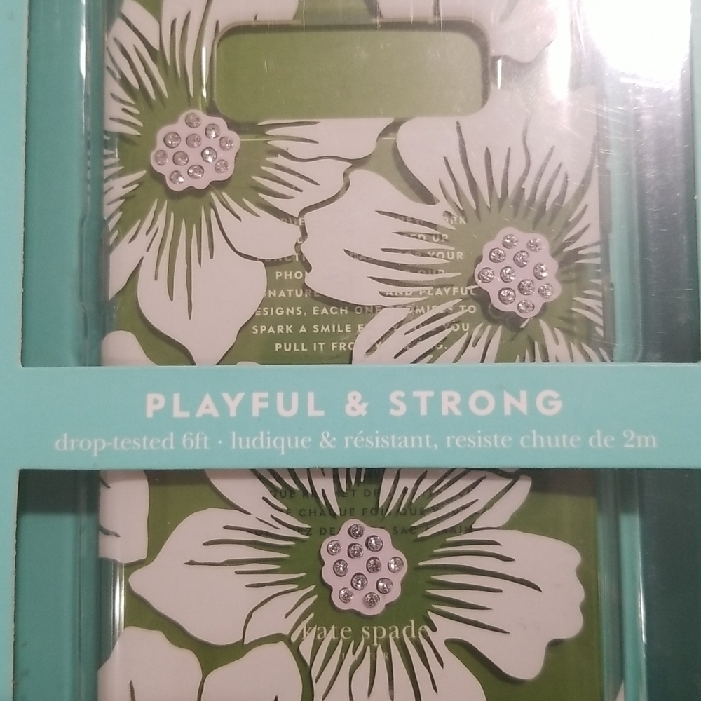 💕KATE SPADE💕 Floral Flexible Hardshell Case NWT - Picture 8 of 10